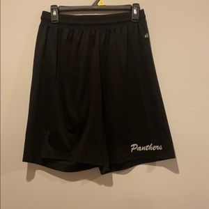 panthers basketball shorts